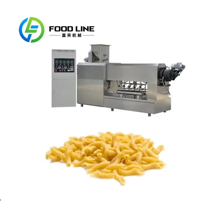 Industrial Pasta Production Line Macaroni Extruder Machine For Sale Commercial Manufacturing Premium Efficient Automatic