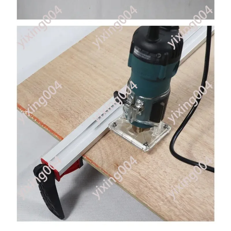 

Portable Saw Guide Fence Ruler Clamp for Plate Cutting Woodworking Tool