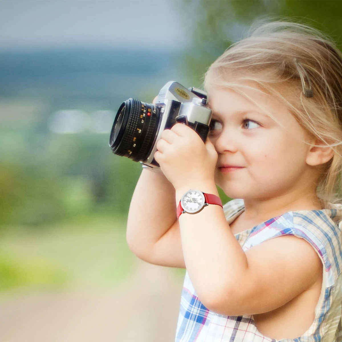 

Luminous Watch Kids for Girls Little Digital Childrens Fancy Watches Cute Gifts