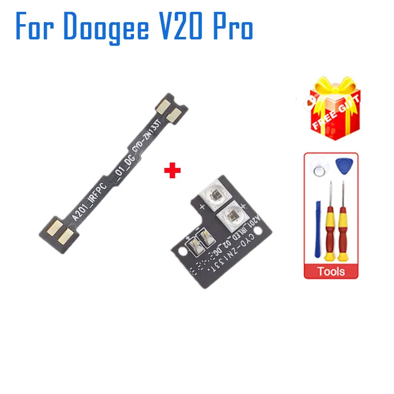 New Original DOOGEE V20 Pro Night Vision Lamp Board With Night Vision Lamp Transfer Cable flex FPC Parts For DOOGEE V20Pro Phone