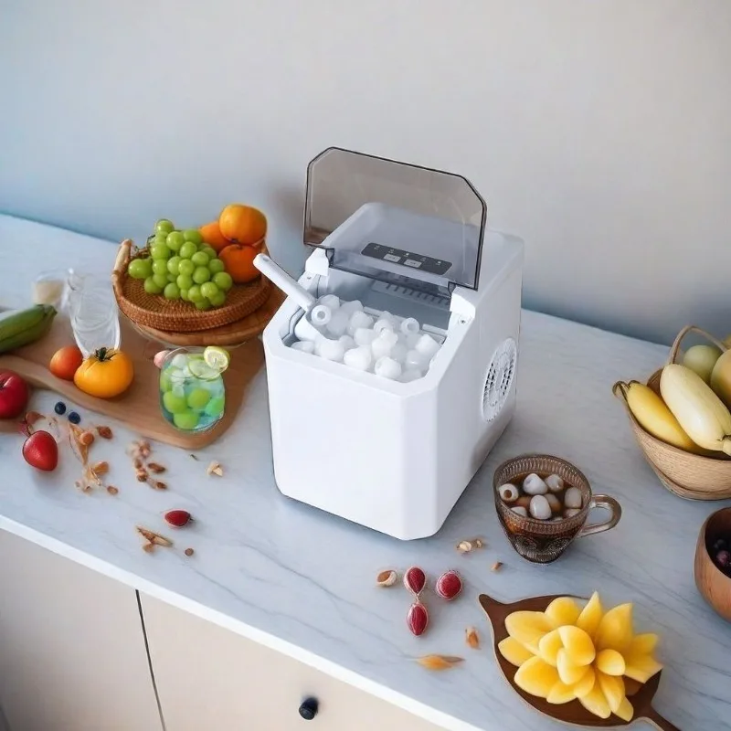 Automatic ice machine Small commercial household round ice cubes