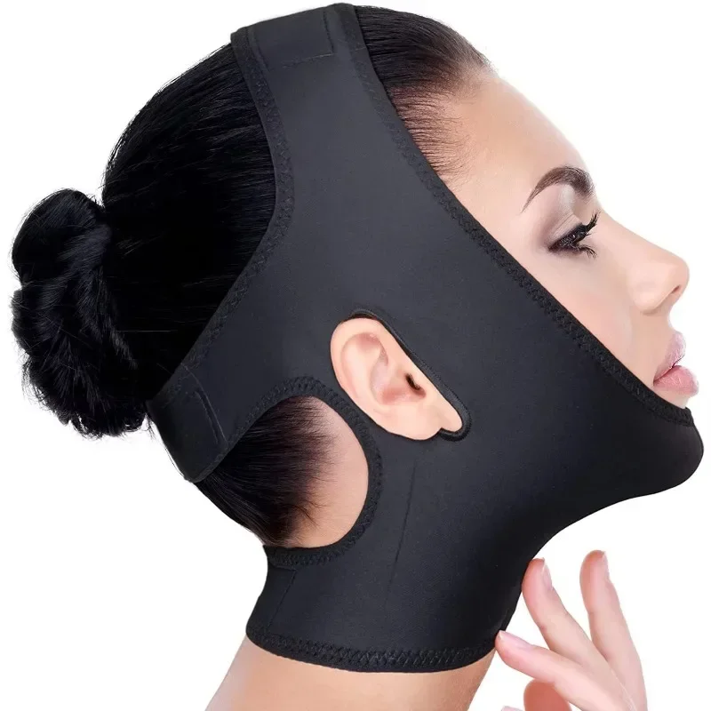 

Face Lift Up Mask Cheek Chin Neck Slimming Thin Belt Strap Beauty Delicate Facial Thin Face Mask Beard roller Oil roller Pimple
