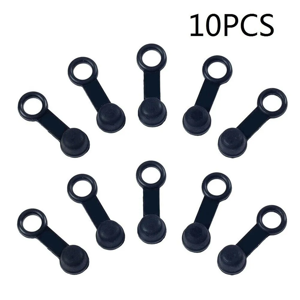 10Pcs Motorcycle Dust Cap Brake Bleed Nipple Cover Screw Cap Brake Caliper Cover Rubber Motorcycle Motorbike