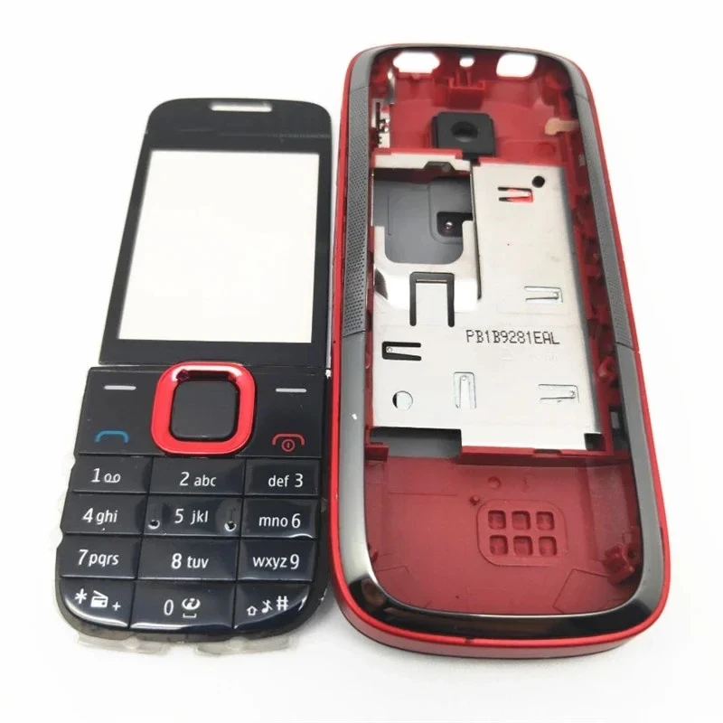 For Nokia 5130 Full housing  battery Back cover  English Keypad