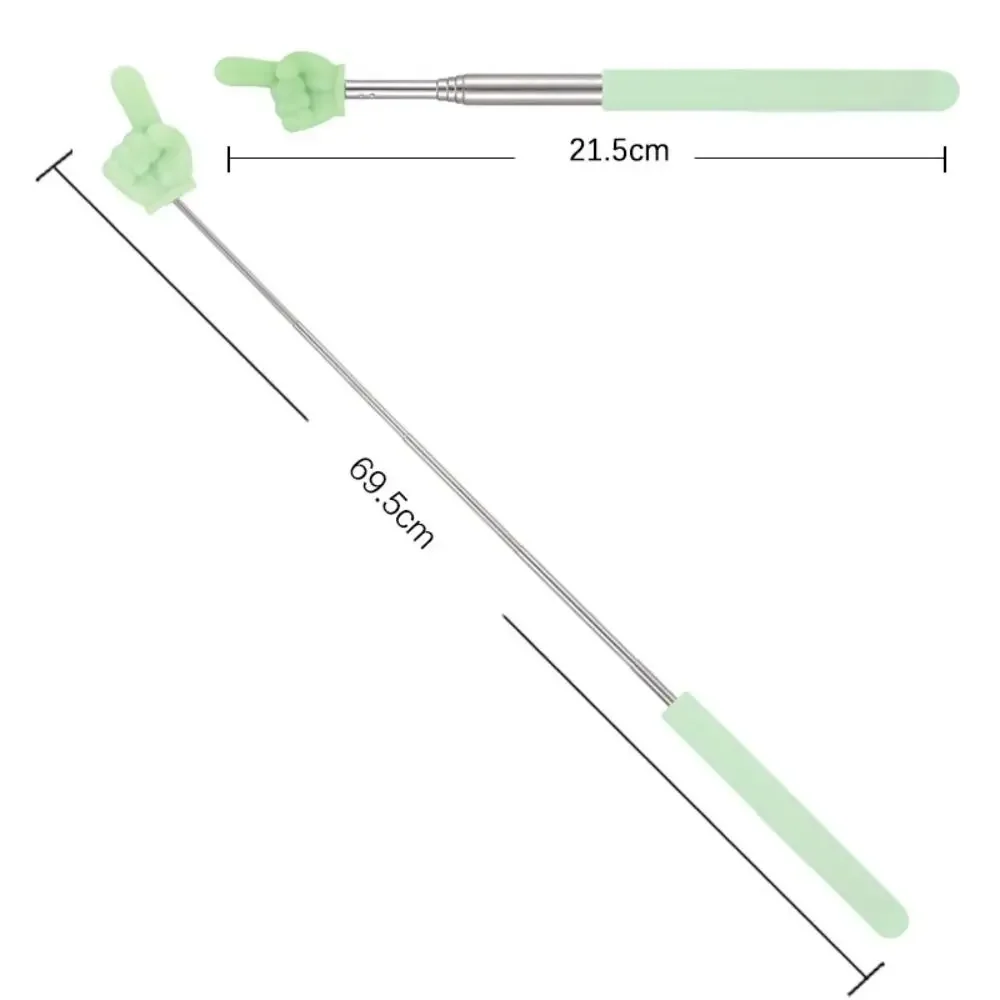 68cm Telescoping Teacher Pointer Colorful Retractable Teacher Hand Pointer for Classroom Kids Reading Pointer Teaching Supplies view 6