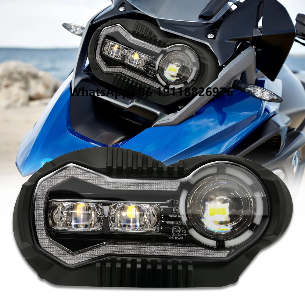 

Big Sale Emark Approved Headlights for R1200GS 2004-2013 LC R 1200GS AD Motorcycle Lights Complete LED Headlights Assembly