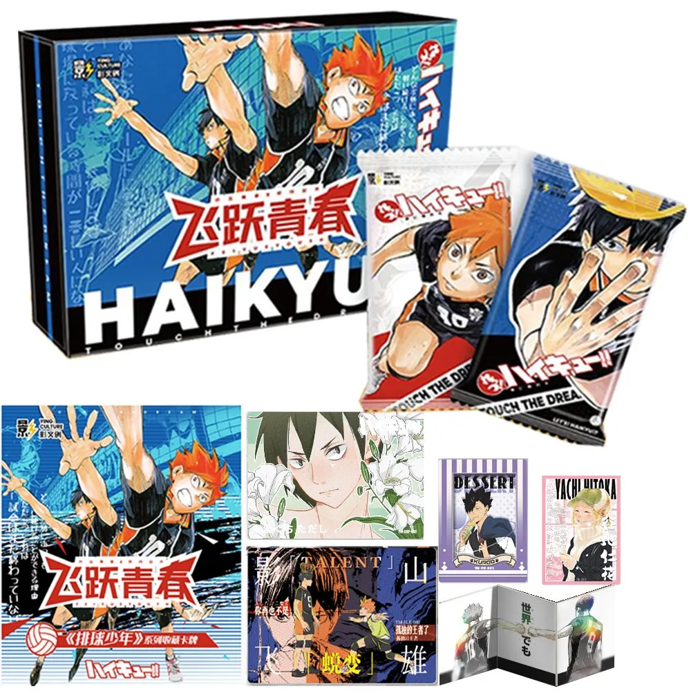 Ying Culture Haikyuu!!! Karta kolekcjonerska Oikawa Tooru Iwaizumi Hajime Koutarou Tcg Ccg Booster Box Tabela Karta do gry Zabawka dla dzieci Prezent