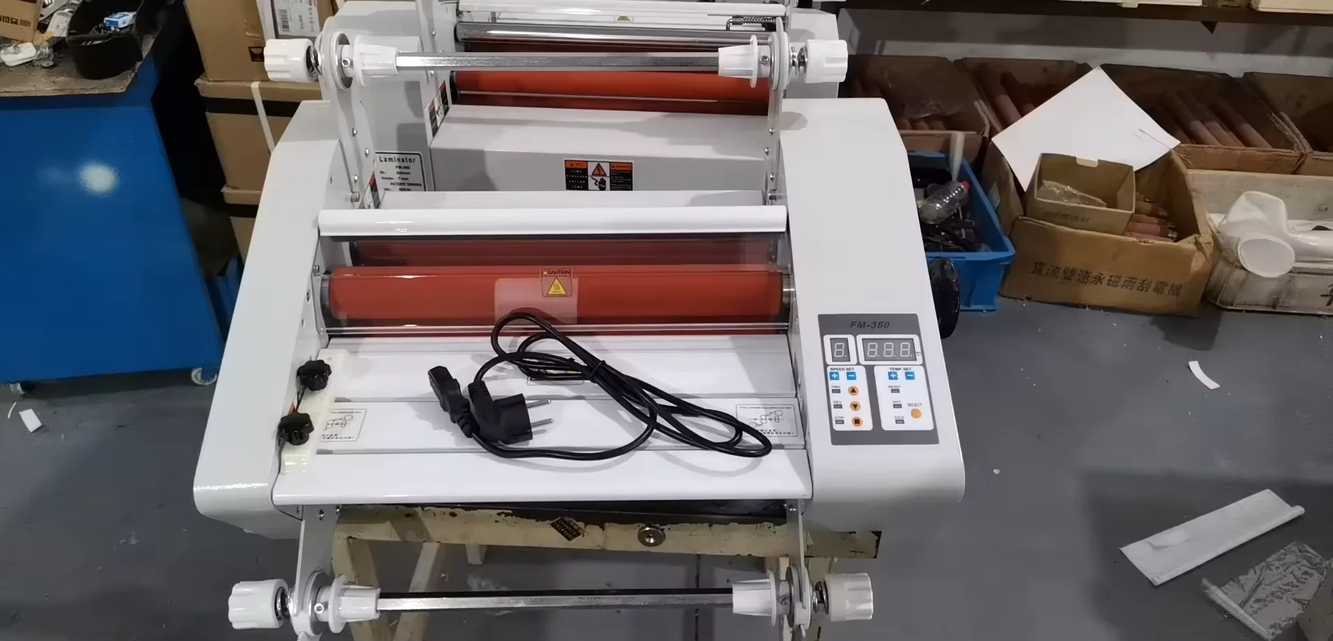 Desktop Electric Cold & Hot Ro - đánh giá và giá Laminator Cold Roll