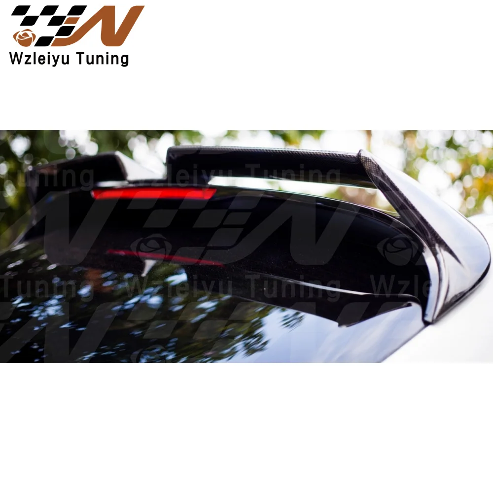 

New Style Carbon Fiber Roof Spoiler Wing Fit For Porsche Macan S GTS 15-21 High Quality Fitment