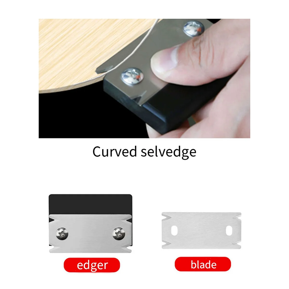 Randtrimmer Hout Afkanten Filet Schraper Bord Ontbramen Gereedschap Trimmen Houtbewerking Rand Schaaf Rand Rand Rand Rand