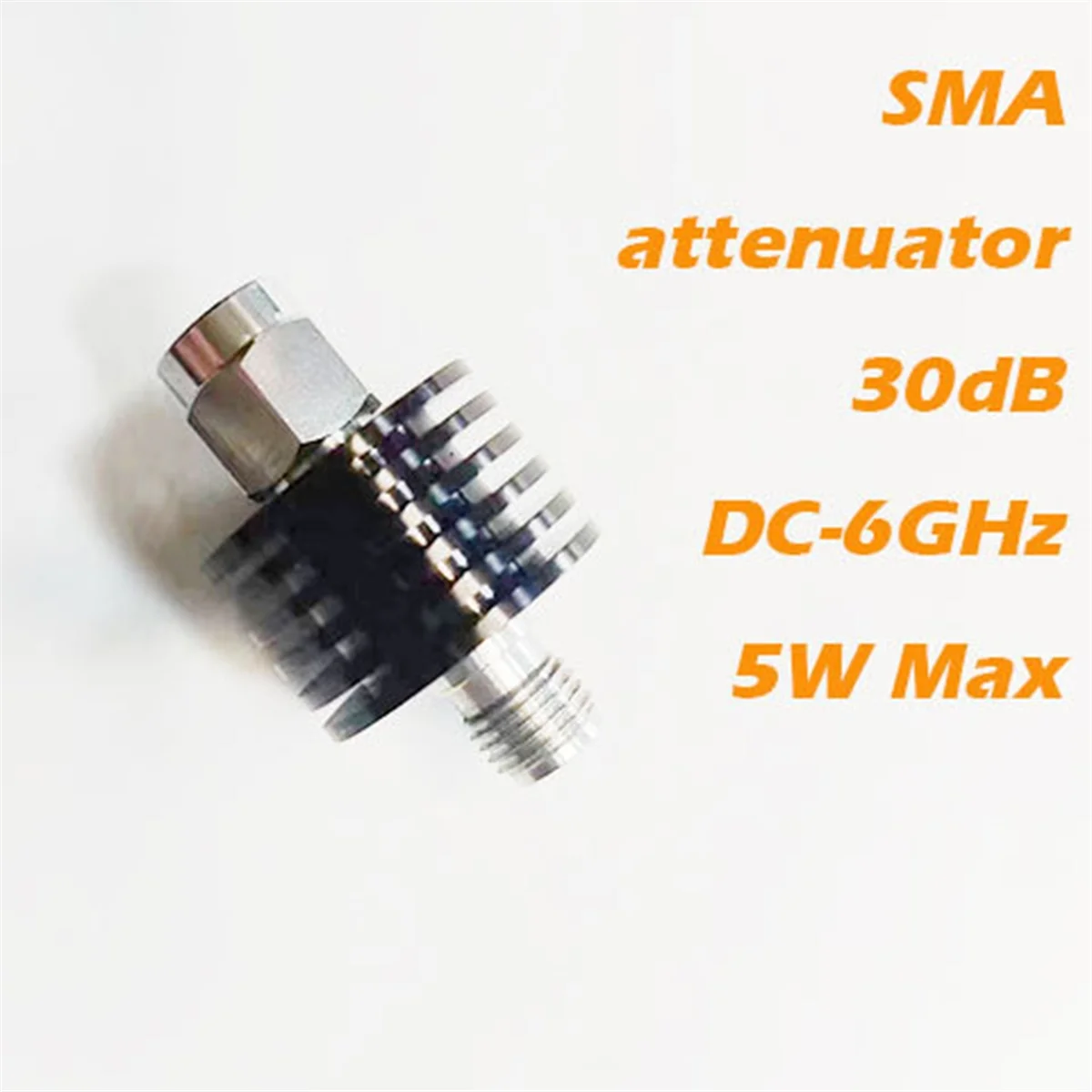 

НОВЫЙ 30 дБ SMA аттенюатор 5 Вт SMA аттенюатор 30 дБ DC-6 ГГц 5 Вт Макс. портативный анализатор спектра аксессуары