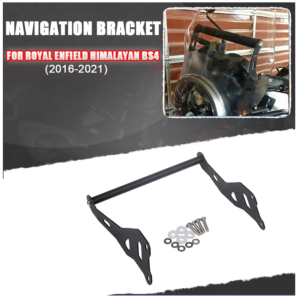 

Motorcycle Accessories Mobile Phone Holder Stand For ROYAL ENFIELD HIMALAYAN BS4 2016-2021 GPS Navigation Support Bracket