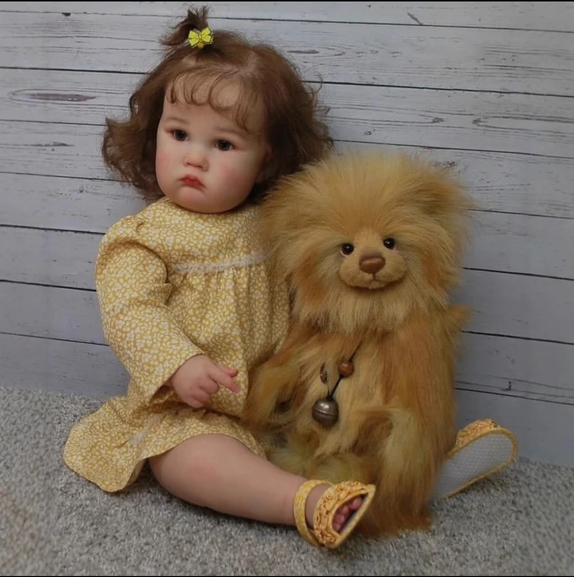 Levensechte 24-inch herboren pop: Charlotte Princess met handgeschilderde realistische aderen - een ideaal verjaardagscadeau voor kinderen