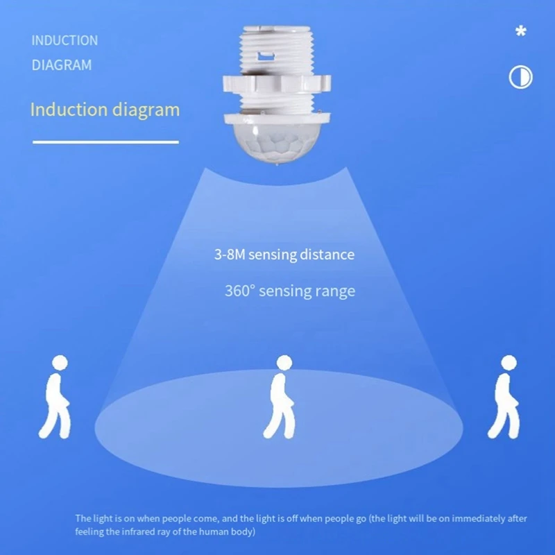 Módulo inteligente sensor de controle de atraso inteligente corredor módulo sensor de controle de luz, d