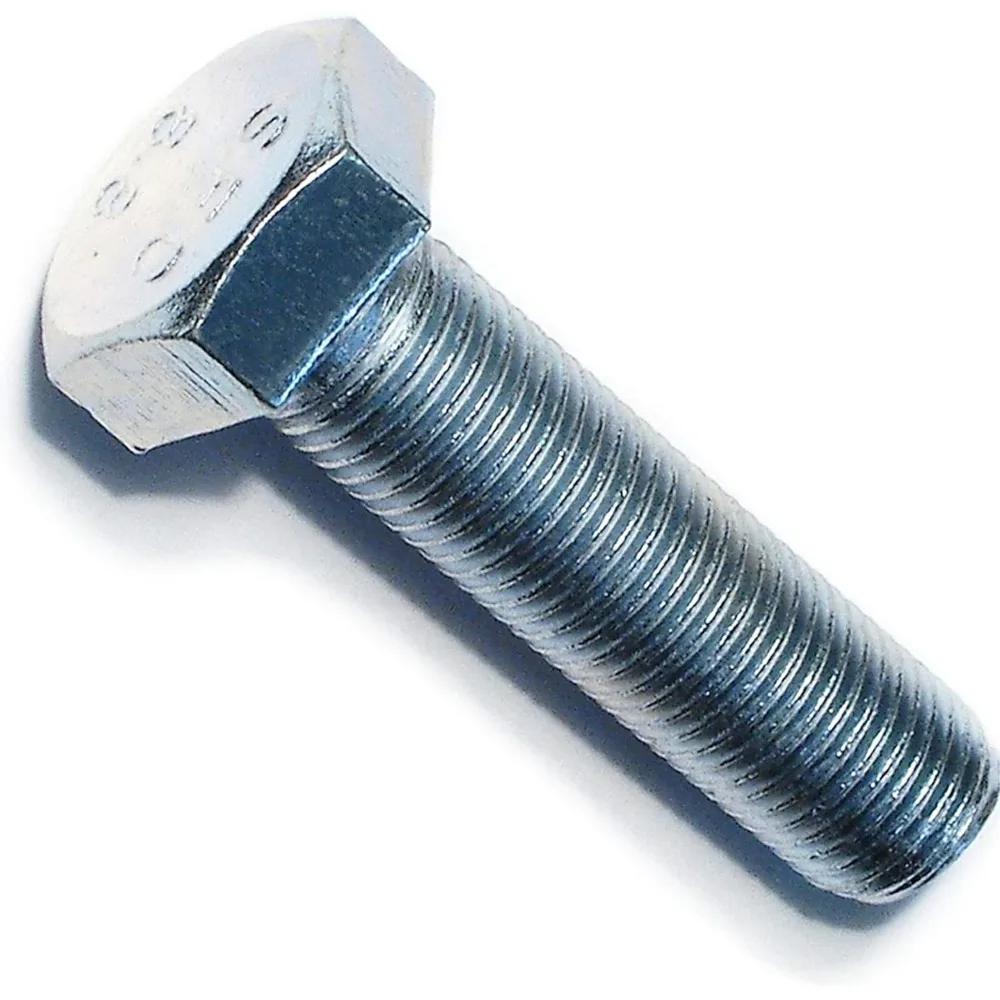 براغي سداسية مطلية بالزنك فئة 8.8 M20-2.50 × 260 مم، 5 عبوات، خيط خشن، ملولبة جزئيًا 2.25، طول متري #5