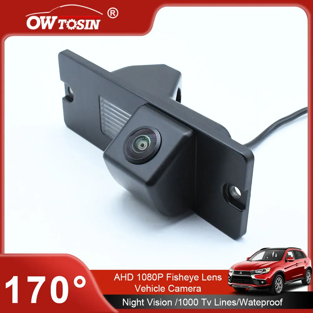 170° AHD 1080P Reverse Backup Car Rear View Camera For Mitsubishi Pajero/Montero/Shogun 2006 2007 2008 2009~2014 Vehicle Camera