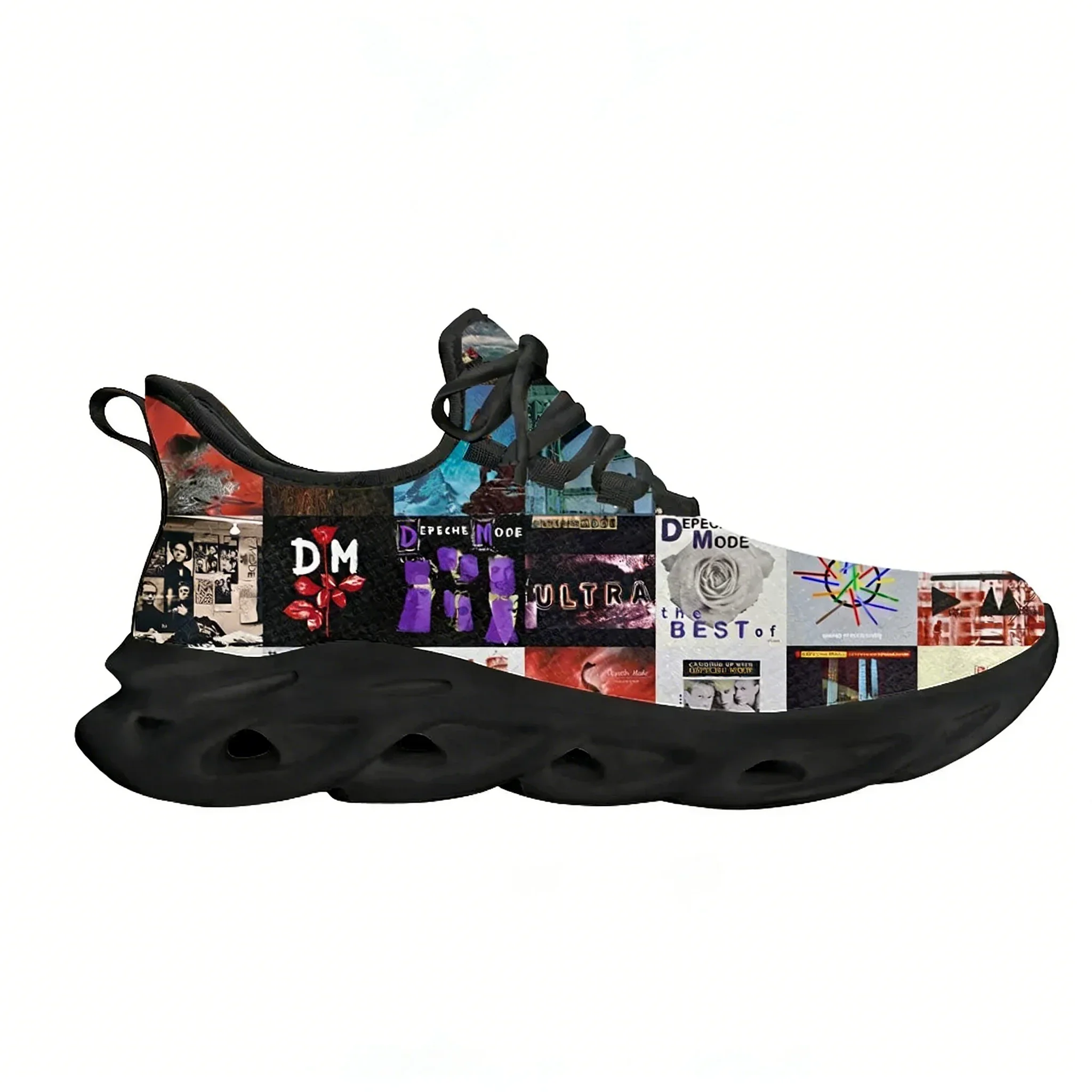 

Depeche Mode Running Sneakers Mens Womens Sports Shoes Sneaker Lace Up Mesh Footwear Tailor Made Shoe Black