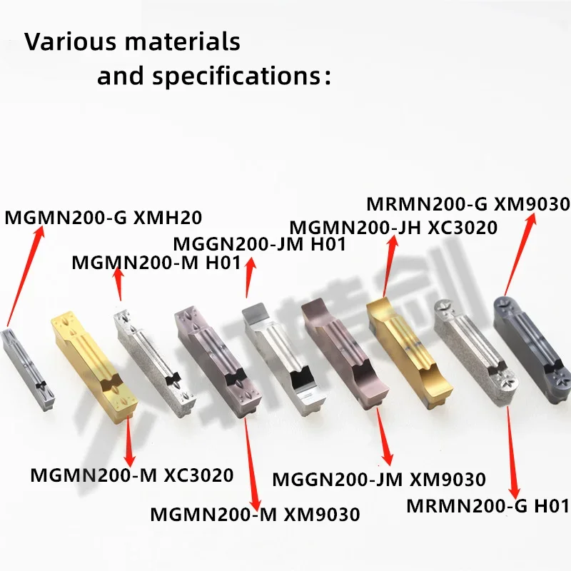 Grooving Turning Tool Holder, CNC Lathe Cutter, Carbide Inserções, MRMN, MGGM, MGMN, MGEHR, MGEHL, 1Pc