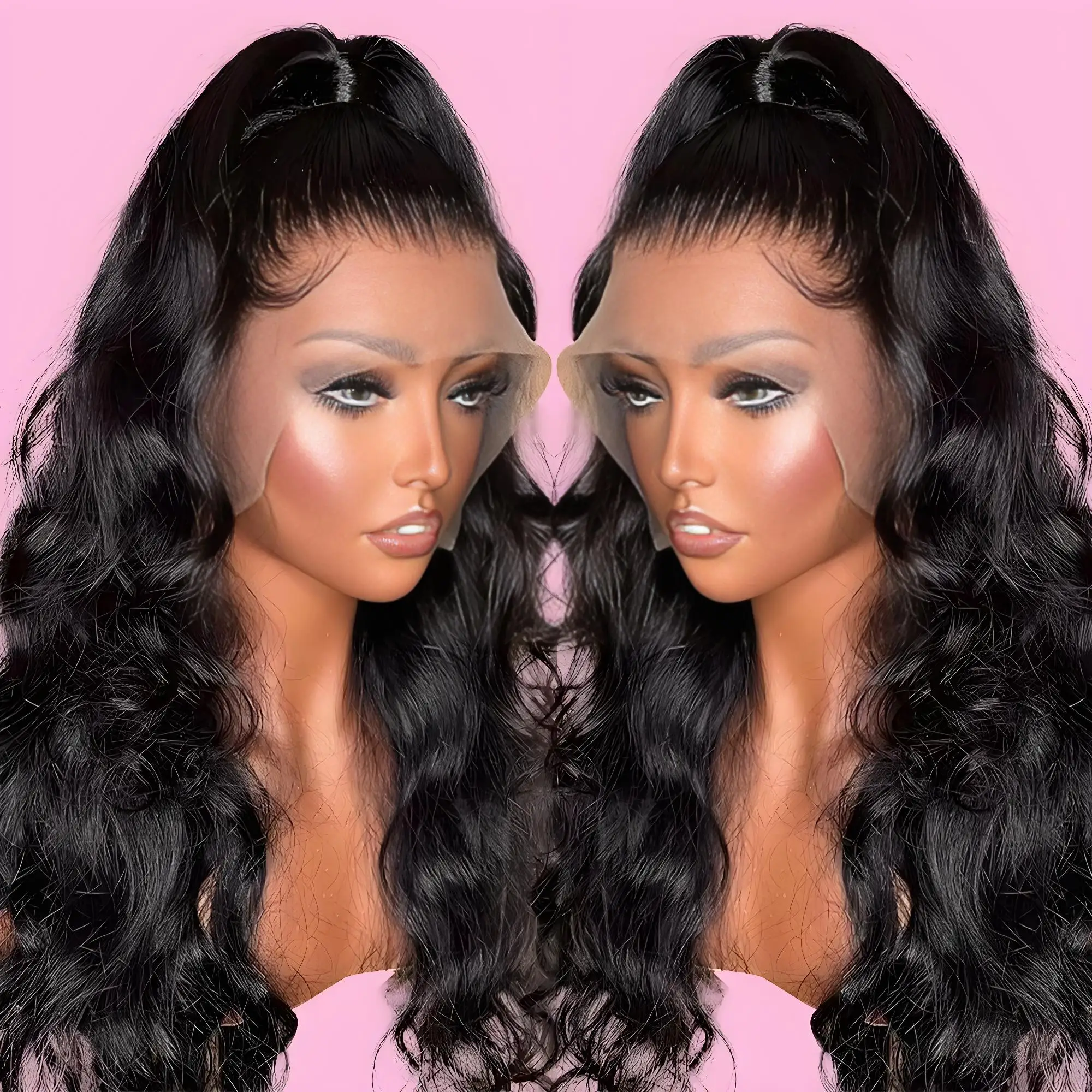 

13x6 Hd Transparent Body Wave Lace Front Human Hair Wigs 13x4 Pre Plucked Lace Wigs For Women 360 Full Lace Frontal Hair Wigs