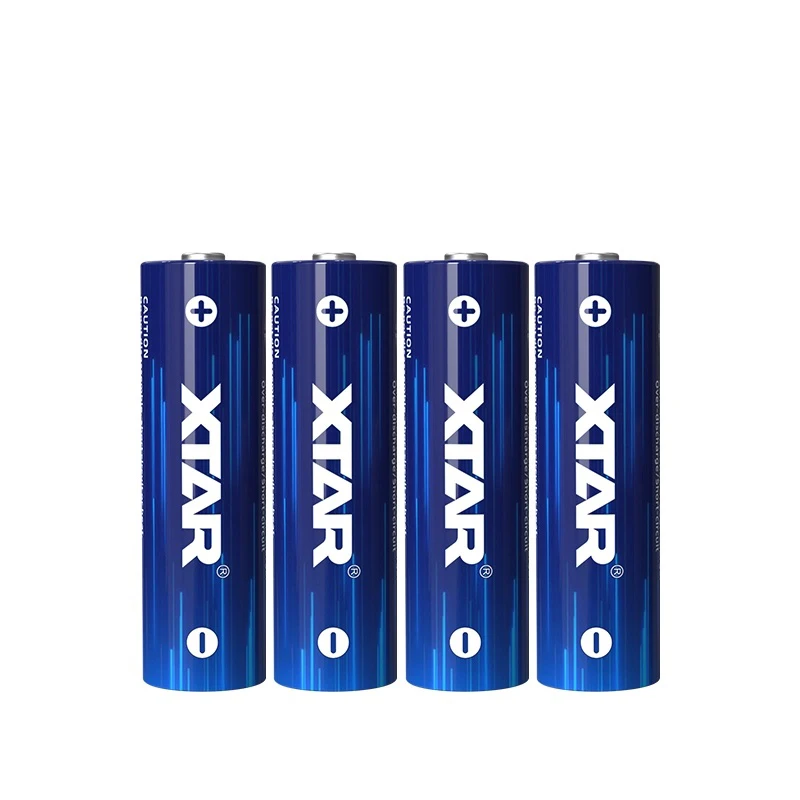 XTAR AA 4150mWh 2500mAh 1.5V Li-Ion Oplaadbare Batterij Lithium Batterijen met Smart LED Indicator Top Batterij VOOR Klok Muis