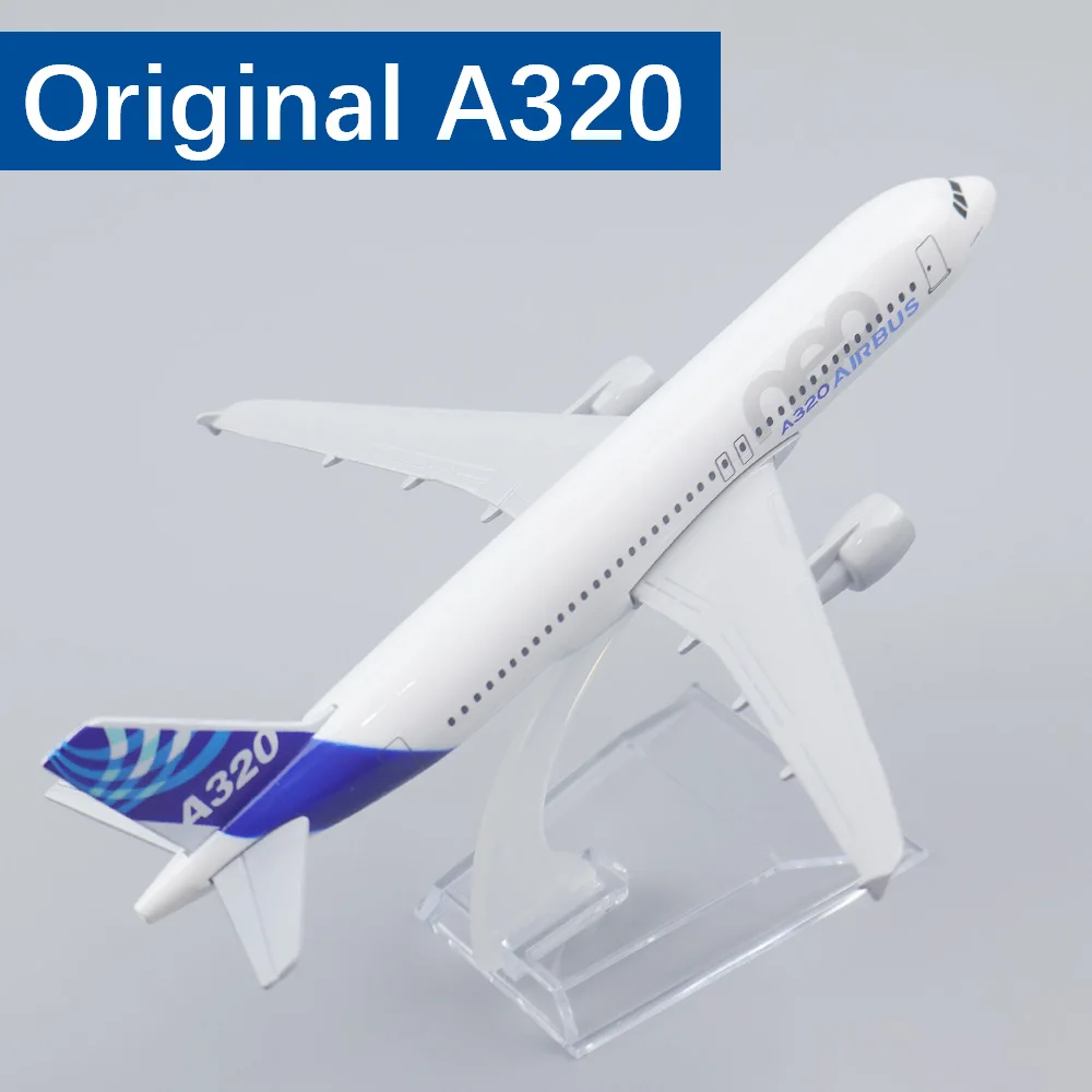 子供のAirbus飛行機モデル,飛行機のおもちゃ,金属製のスケール,a320,1/400,韓国