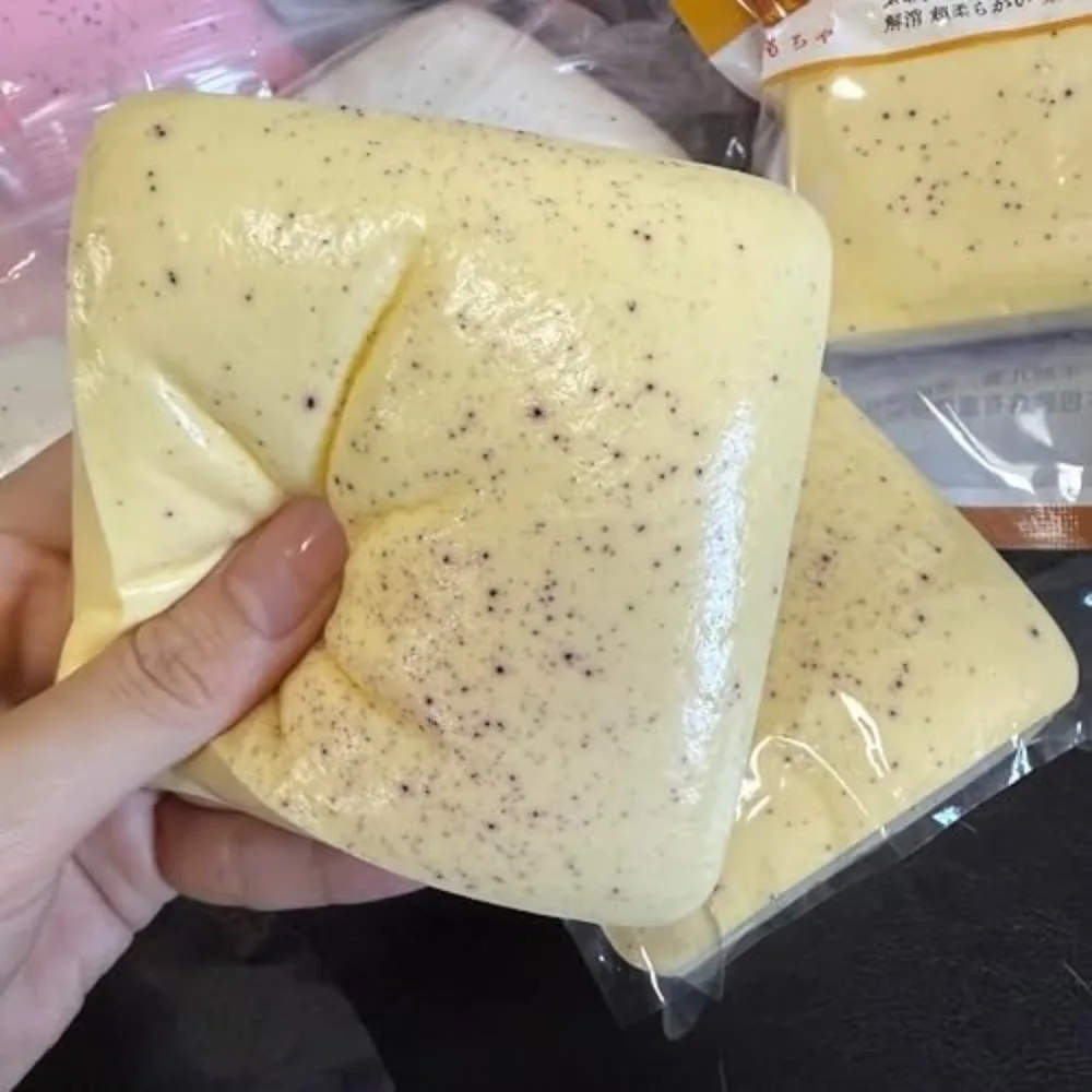 Morbido lento aumento Squishy Squishy Sollievo dallo stress Giocattolo antistress Calmante Squish Agitarsi Giocattoli Toast appiccicoso Squishy Gioco sensoriale