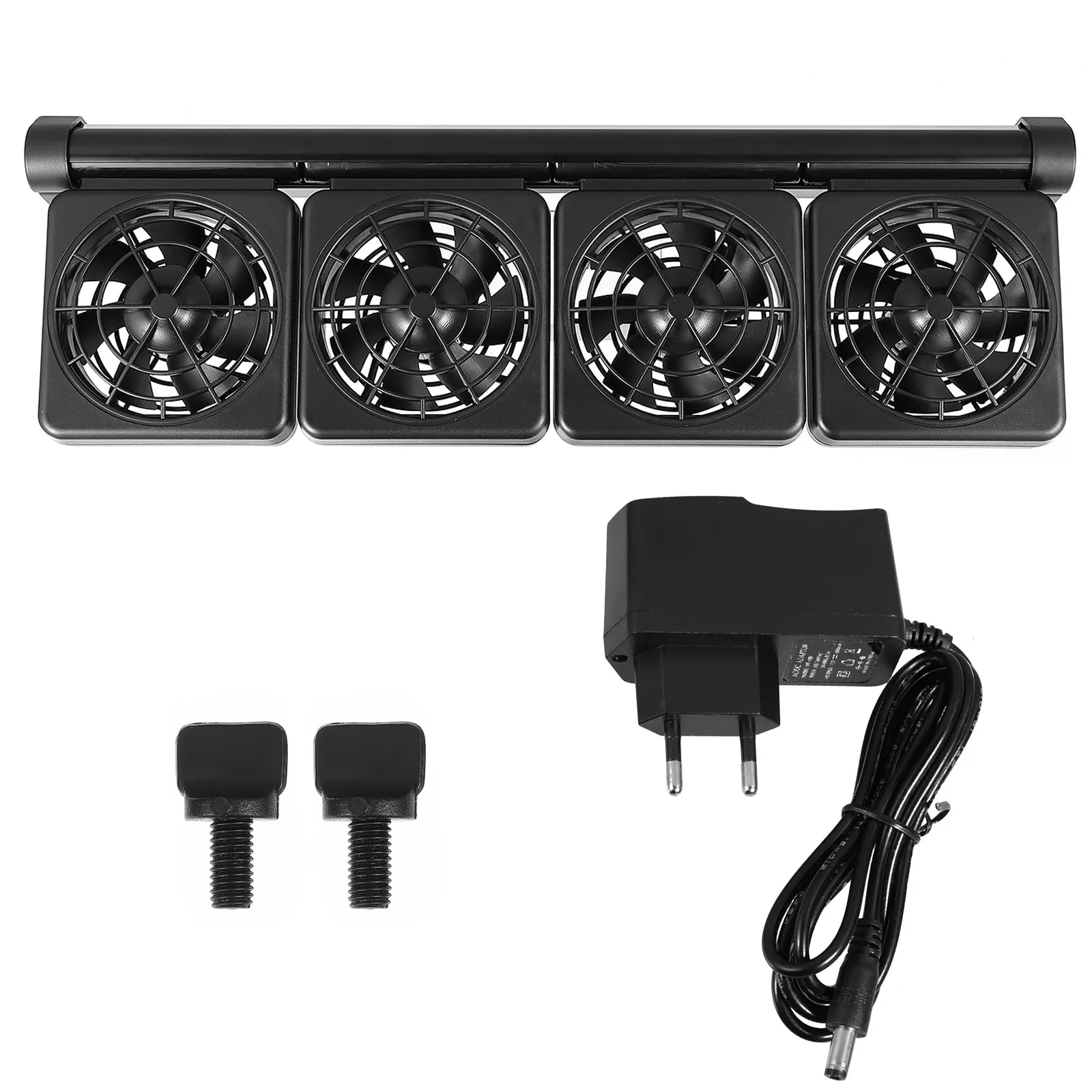 

Adjustable Fish Tank Cooling Gear Wind Speed 100 Degree Rotation for Fresh and Salt Water Aquariums Chiller System Eu Plug