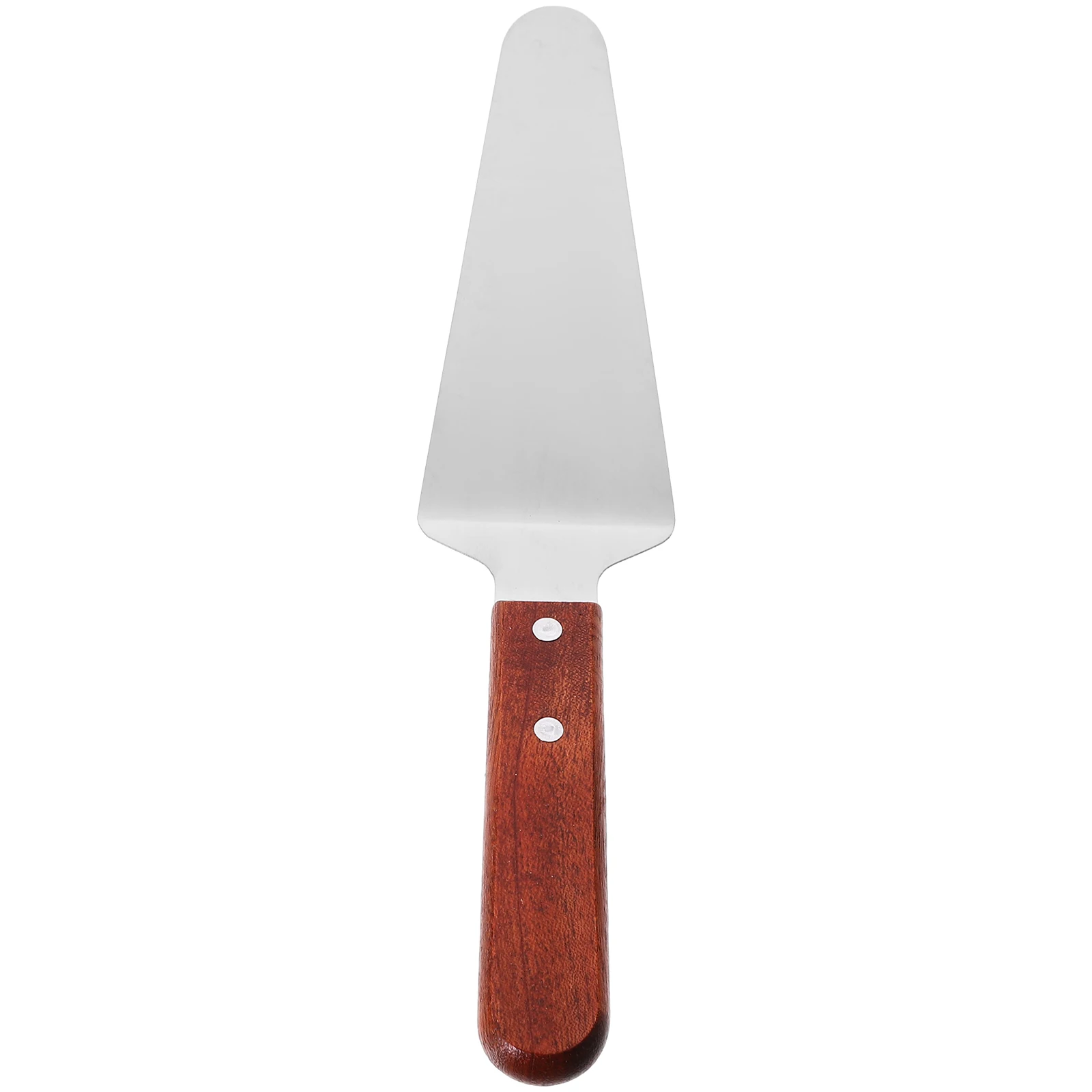 

Stainless Steel Cake Spatula Set Pizza Shovel Triangular Server Serrated Edge Baking Tools Easy Clean Practical Decorative