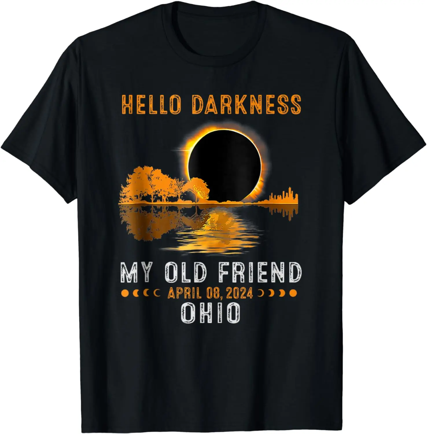 Solar Eclipse 2024 Total Solar Eclipse April 8 2024 T-Shirt