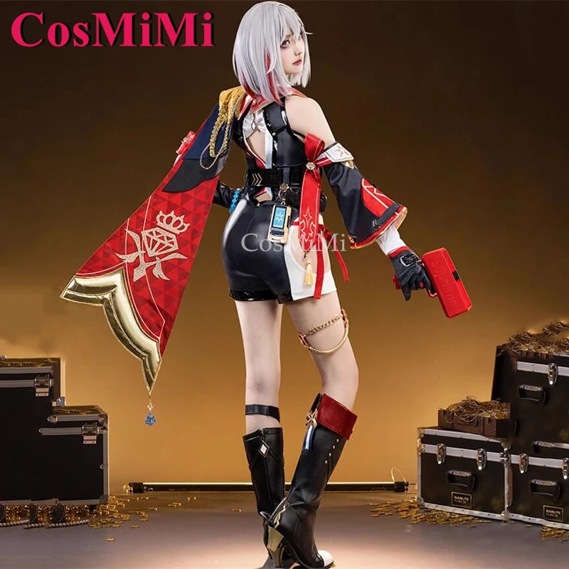 CosMiMi Topaz Cosplay Game Honkai: Star Rail Costume Sweet Gorgeous Combat Uniforms Carnival Party Role Play Clothing S-XL New