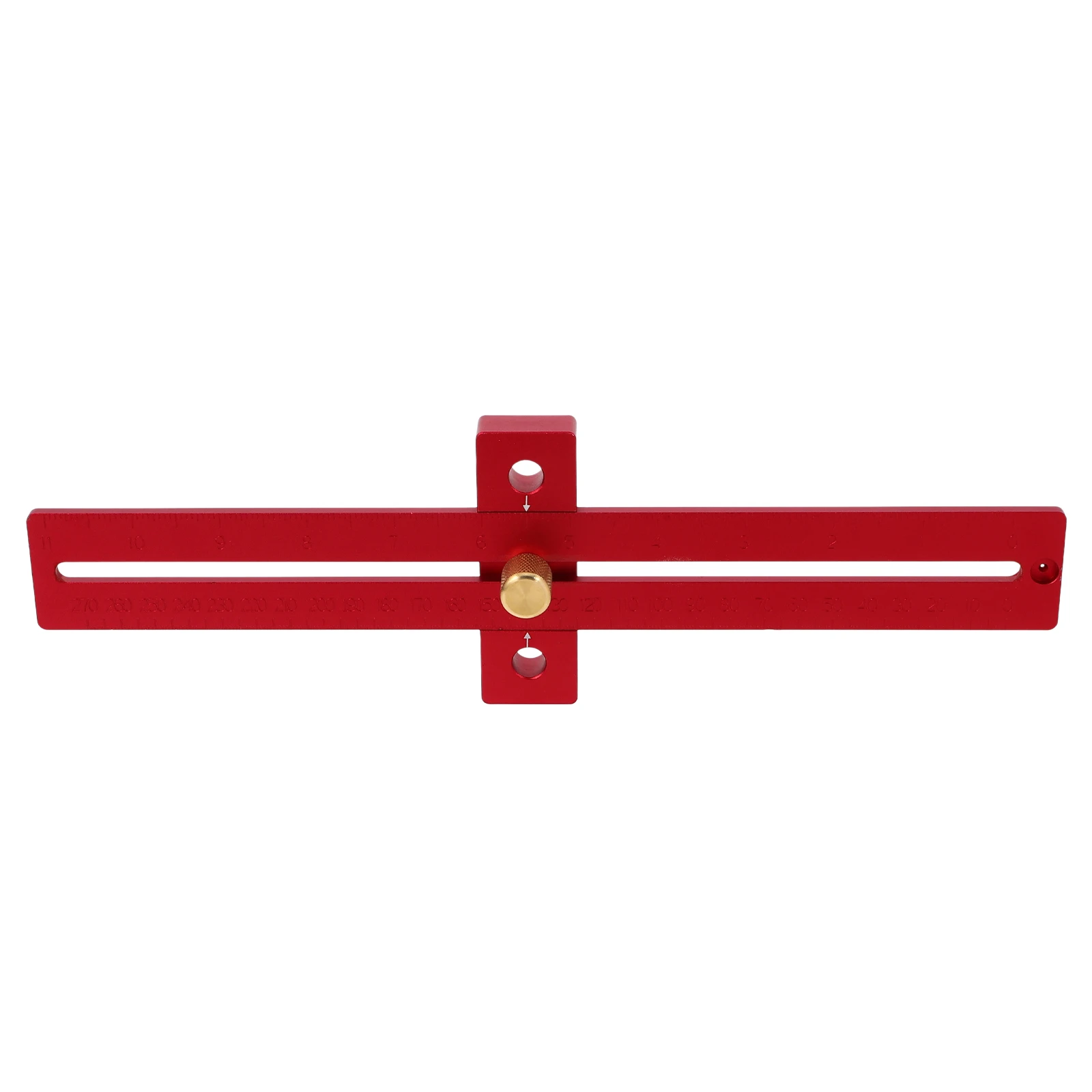 

Aluminum Alloy Marking Gauge Ruler Woodworking Tool Scale Positioning Precision Measuring Metal Carpenter Accessories
