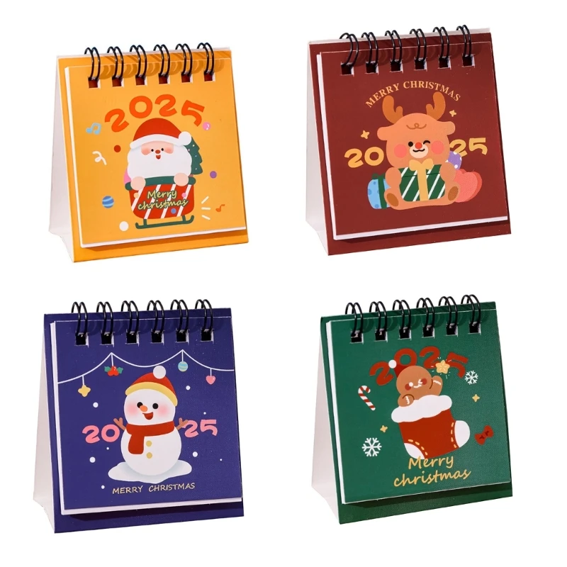 Настольный календарь на 2025 год Офисный календарь Карманный календарь Прекрасный рождественский календарь Прямая поставка