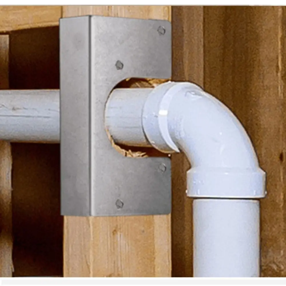 أحذية مسمار معدنية مجلفنة متينة، واقيات مسمار مقاومة للصدأ شديدة التحمل، تركيب الأنابيب المراسي الناعمة #4