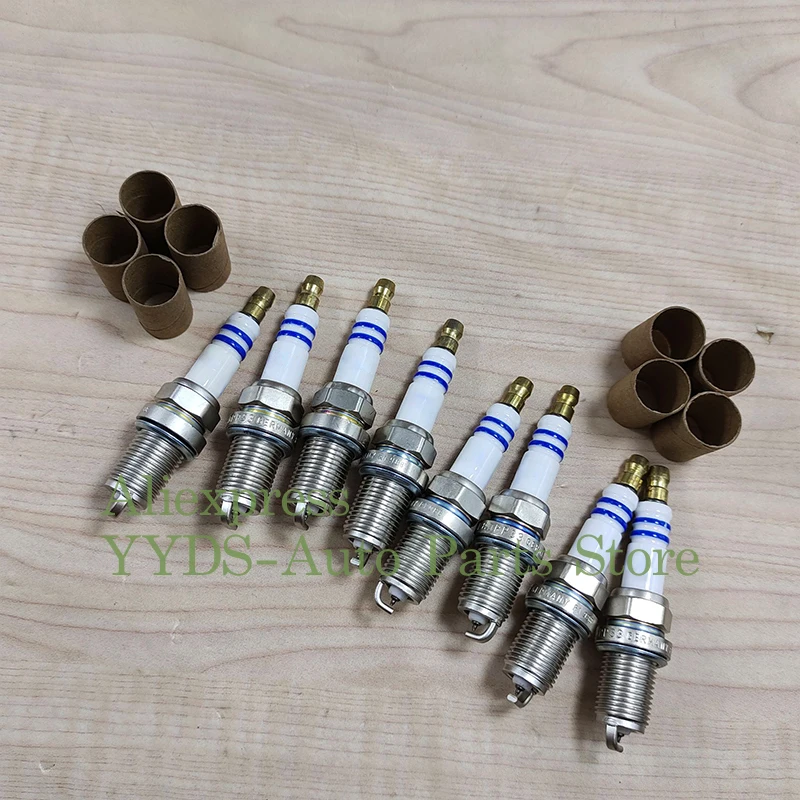 10PCS Idirium Spark Plug For Benz W163 W210 W211 C208 E320 S350 R350 SLK320 ML320 A004159190326