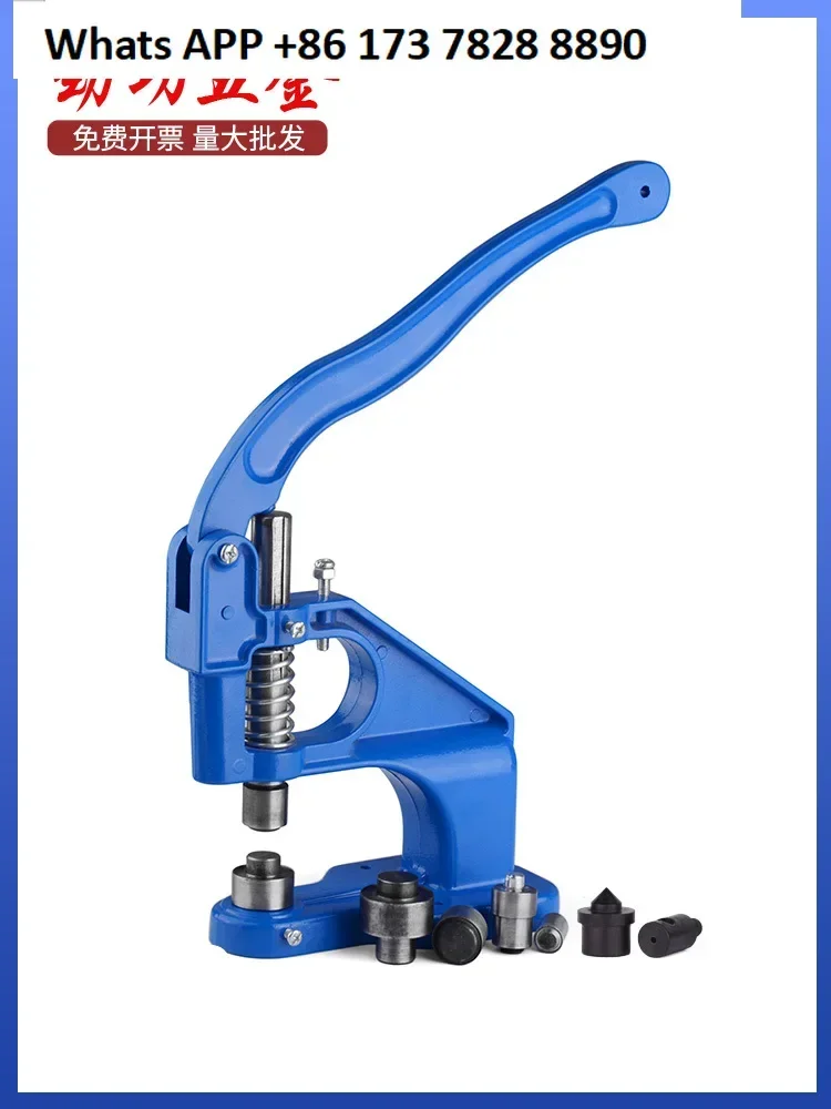 

Hand Press Air Eye Buckle Installation Desktop Hand Press Tool Buttonhole Installation Hand Press Die Punching Die