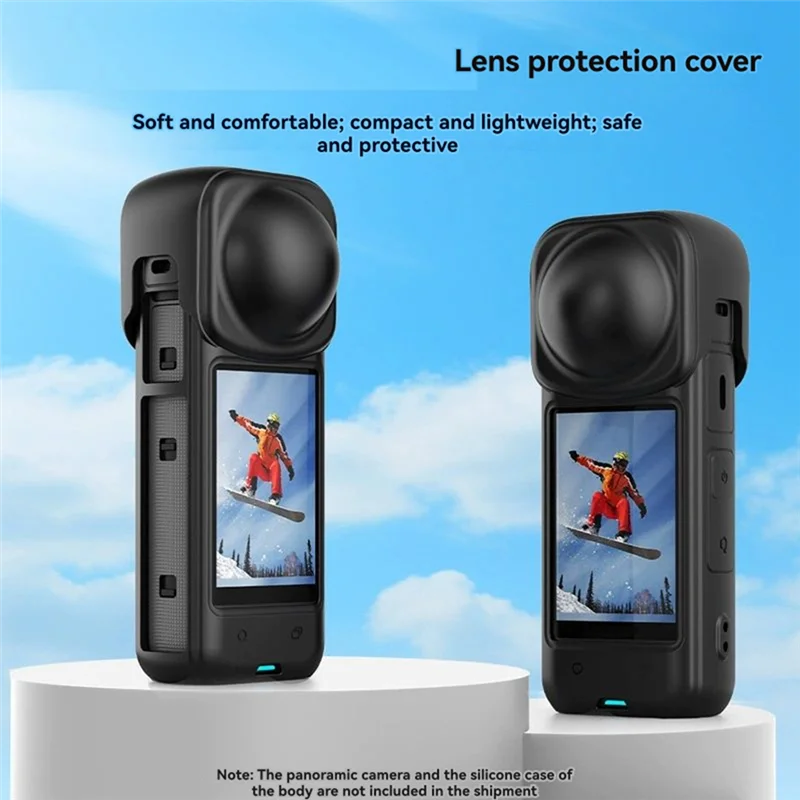 【Home-Tools!】Lens Guards Silicone Lens Cap PC Frame Cage Kit For Insta360 X5 Camera Accessories For Insta 360 X5