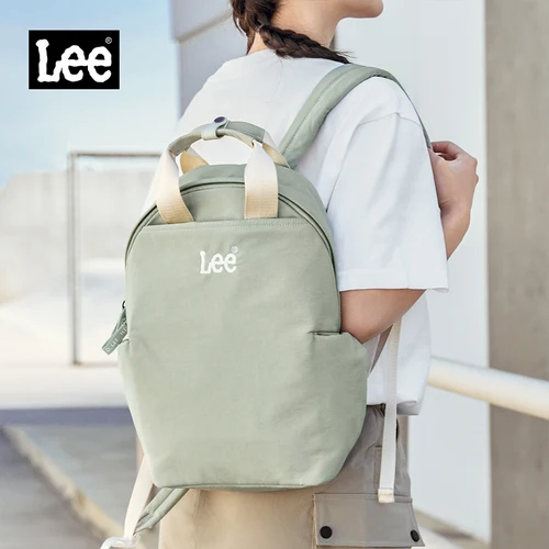 Imagen 2 del producto LEE, mochila de viaje informal ligera para mujer, mochila sencilla impermeable para ordenador portátil para ir al trabajo, mochila escolar para estudiantes y universitarios