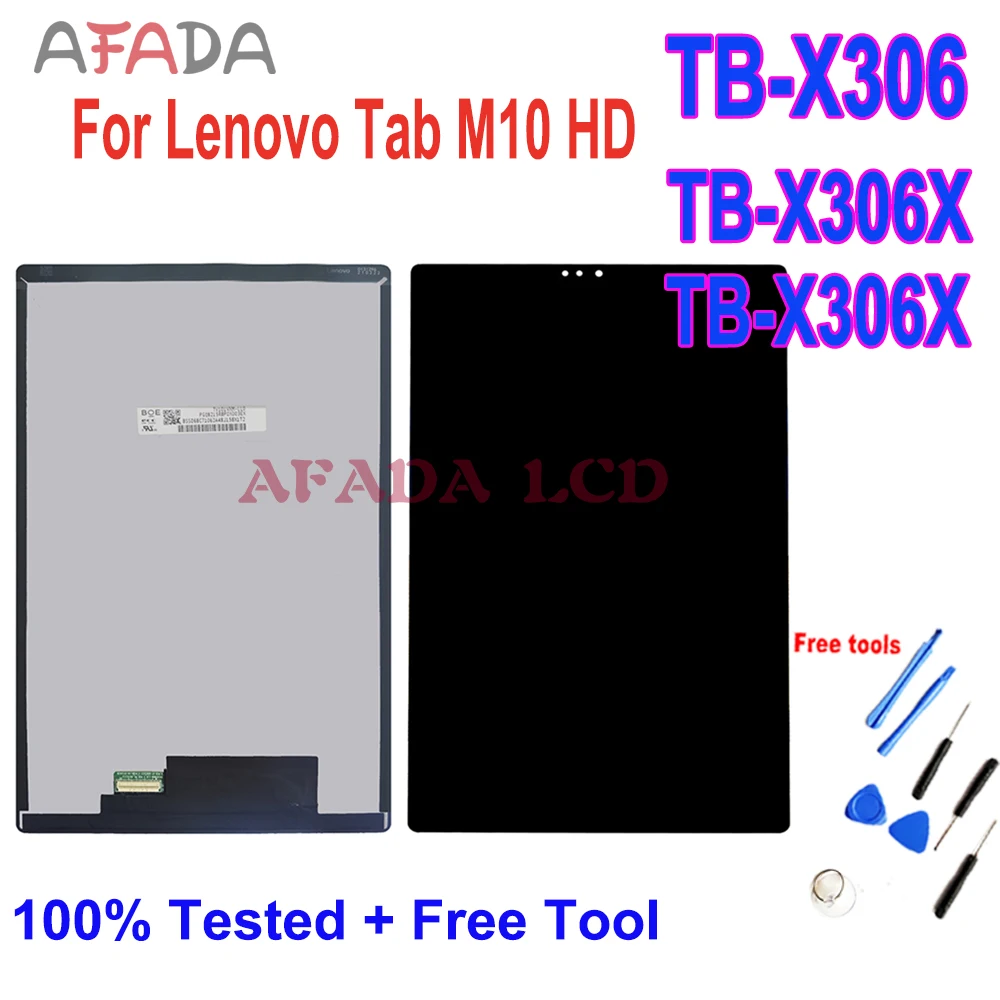 

AAA+ 10.1" For Lenovo Tab M10 HD 2nd Gen TB X306 X306X X306F LCD Display Touch Screen Digitizer Assembly Replacement