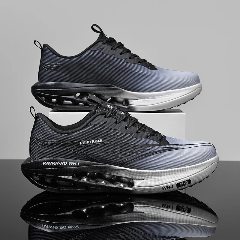Carbon Plate Running Shoes Marathon Racing Men Sneakers Lightweight Breathable Athletic Competition Sport Trainers for Women
