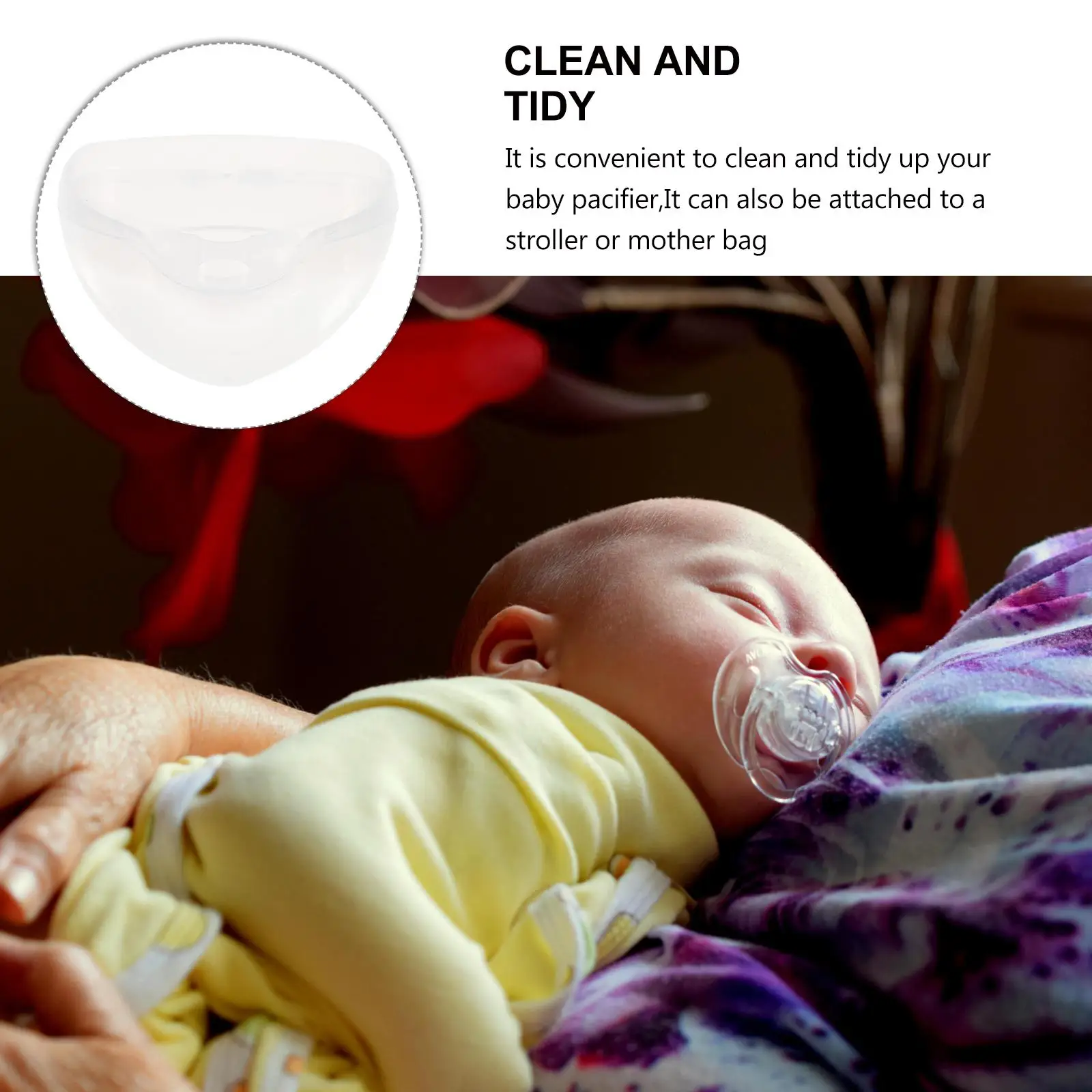 10 шт. коробка для хранения пищевой ПП прозрачная портативная коробка для соски для младенцев с защитой от пыли детский чехол-держатель контейнер