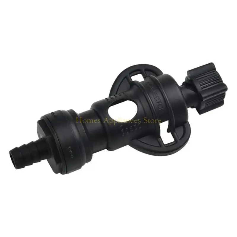 D0AB Set 5 valvole a farfalla Adattatore valvole a farfalla plastica per acqua