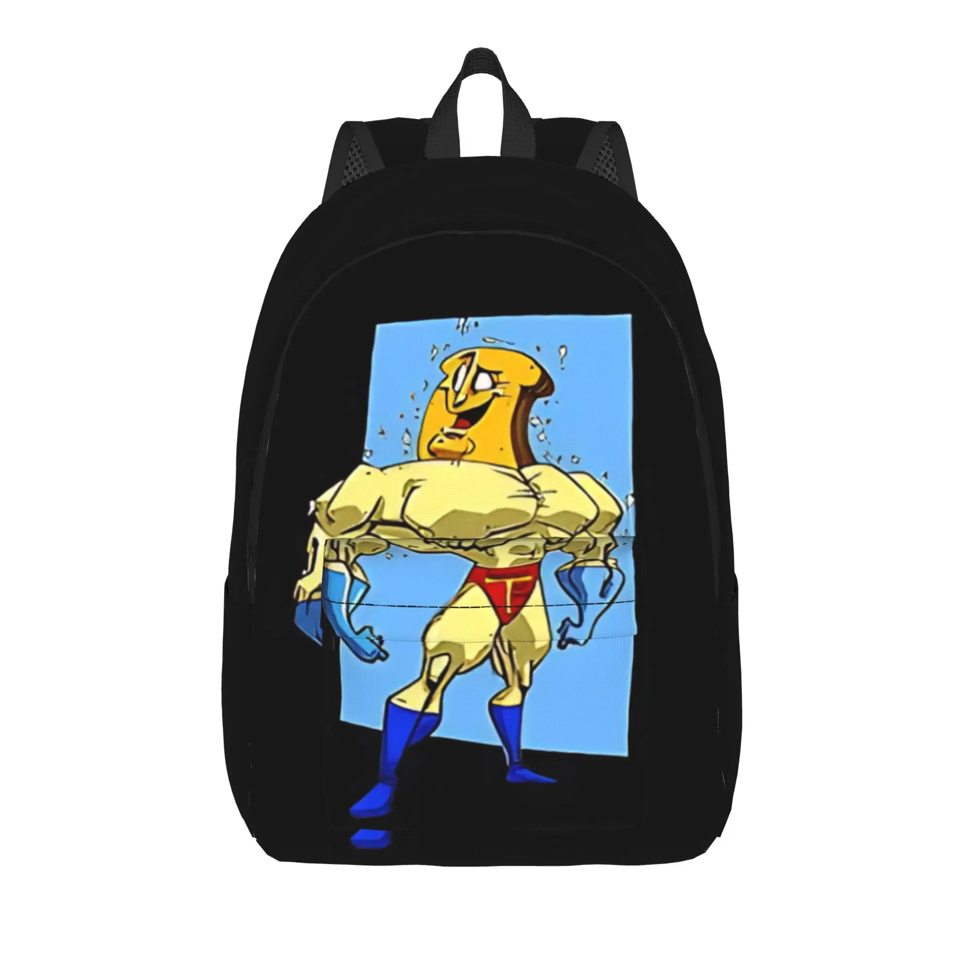 

Back to school season Vintage Cartoon Duo Rucksack Ren & Stimpy Men Women Adult Casual Backpack