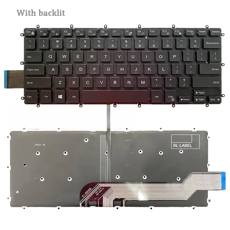 New ORIGINAL Laptop Keyboard For DELL Inspiron 13-7368 7370 7373 7378 7380 3480 Latitude 3490 E3490 3480 L3490 P89G