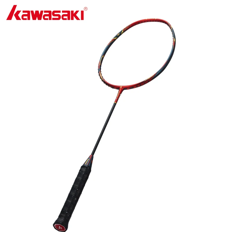 Kawasaki Honer S9 Speed Type Badmintion 30T+46T Carton Fiber 4U Rackets Five Stars Level Badminton Rackets