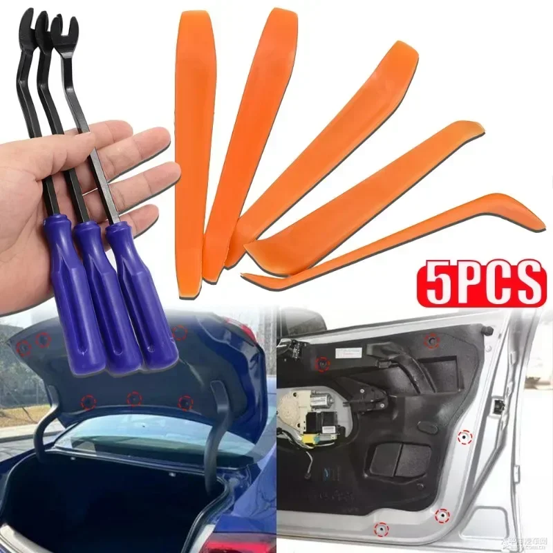 

Car Hand-held Disassembly Screwdriver Plastic Pry Bar Automotive Audio Disassembly Tool Car Clip Panel Trim Dismantlers Crowbar