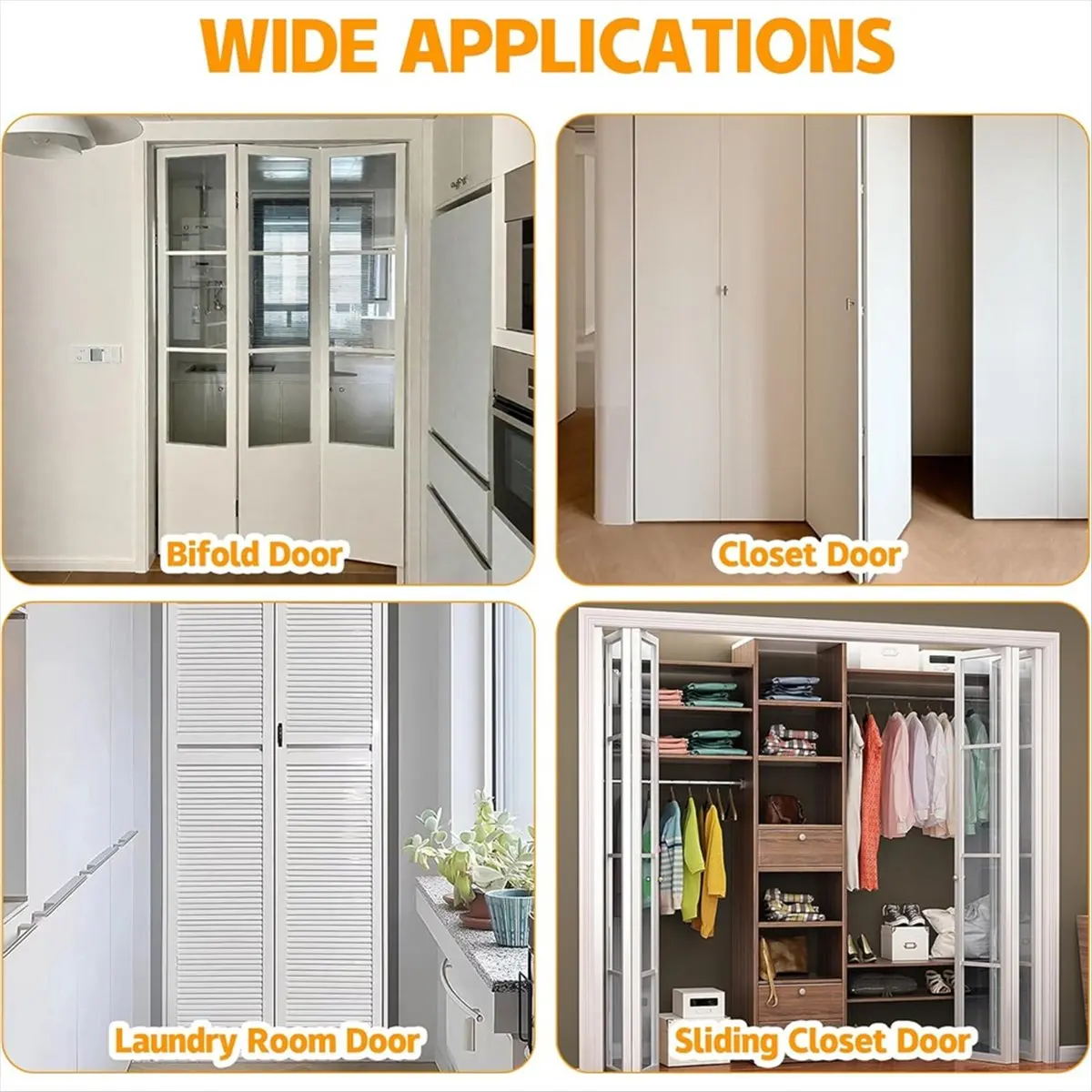 

8 шт. комплект нижнего шарнира складных дверей, нижний шарнир для ремонта фурнитуры складных дверей 2 размера, (3/8 дюйма и 7/16 дюйма)