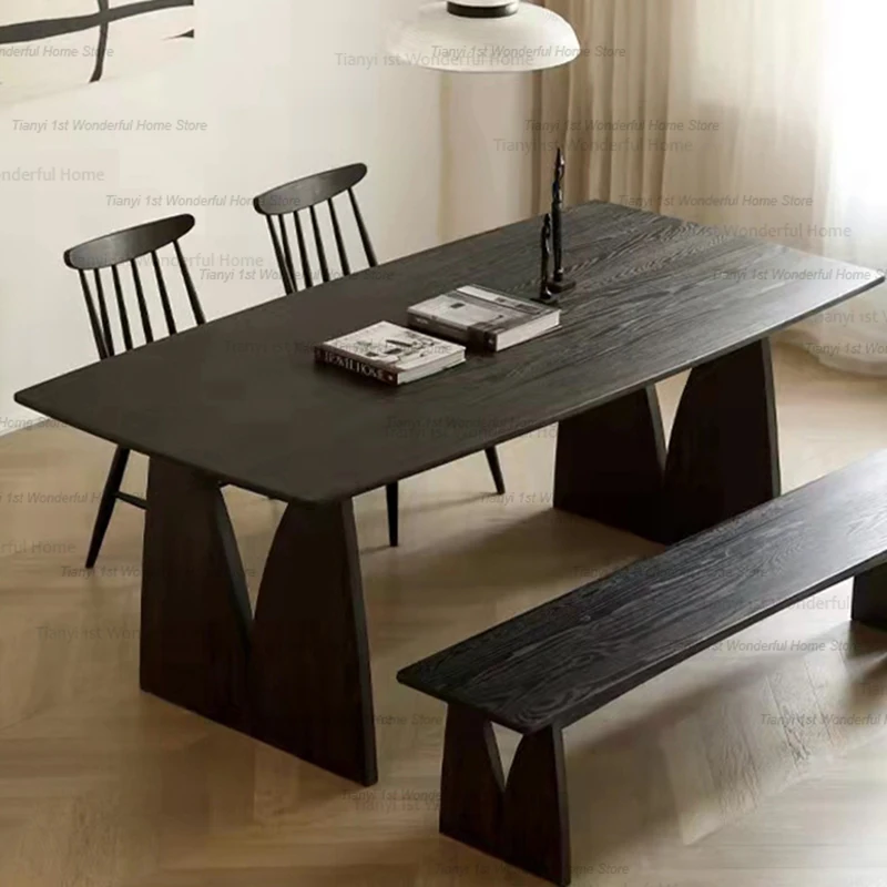 

Modern Kitchen Dining Tables Coffee Dinette Living Room Wooden Dining Tables Office Italian Design Home Furniture Comedor LLDT