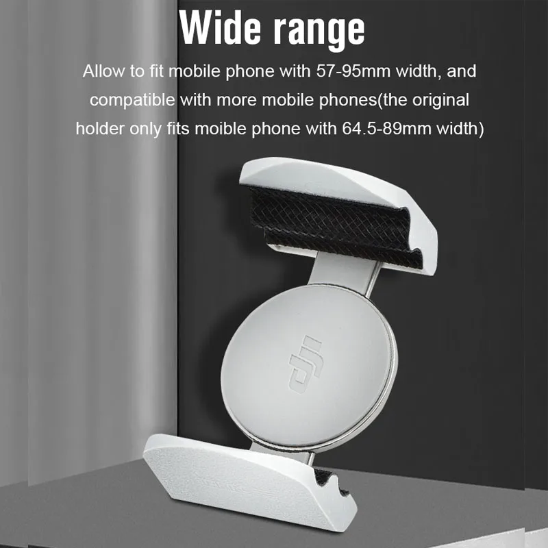 OM 6 الهاتف المشبك تمديد مشبك كليب طوي تمديد أوسع حامل ل DJI Osmo موبايل 5 يده مثبت أفقي الملحقات