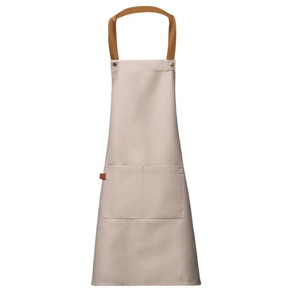 Professional Kitchen Apron For Men Women Waterproof Dustproof Adjustable Neck Apron Ideal For Cafes Salons Beauty Nail Work Home