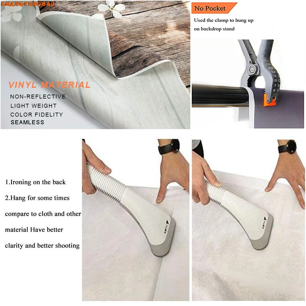 Photography Backdrop Brick Wall Fireplace Wood Fire Burning Flame Baby Portrait Photocall Background for Photo Studio